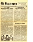 1983 - Justinian Featuring Women's Rights Panel and the Ideology of Sexual Inequality Columns (Page 1) by Brooklyn Law School