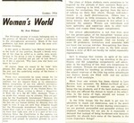 1954 - Justinian - Women's World Column by Brooklyn Law School