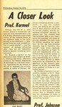 1973 - Justinian - Professor Karmel by Brooklyn Law School