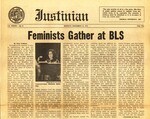 1975 - Justinian - Feminists Gather at BLS by Brooklyn Law School