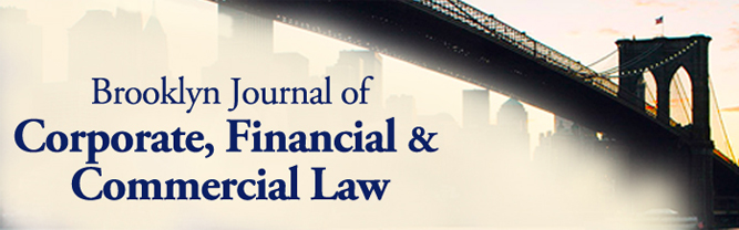 Brooklyn Journal of Corporate, Financial & Commercial Law