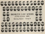 Class of 1951 - June, Morning Section B by Brooklyn Law School
