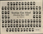Class of 1952 - February, Morning Section by Brooklyn Law School