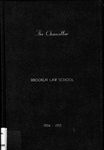 The Chancellor 1954 by Brooklyn Law School